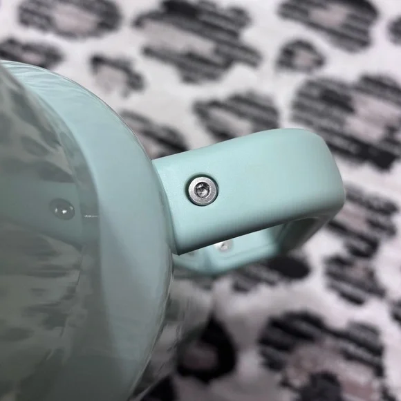 Stanley 40oz. Sky Blue Tumbler with Holographic Fireworks! - Picture 9 of 10